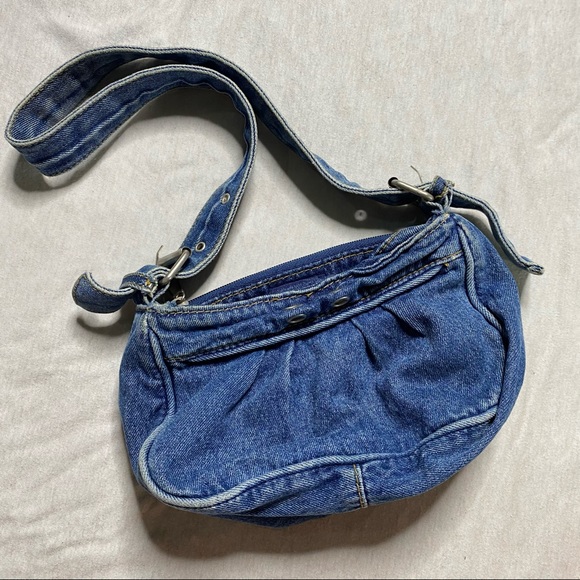 Vintage Handbags - Y2K vintage Tiny Denim Bag